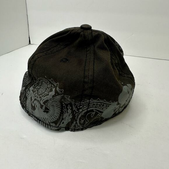South Pole Authentic Vintage Youth Fitted Hat Skater Streetwear Money Grunge - Picture 4 of 7
